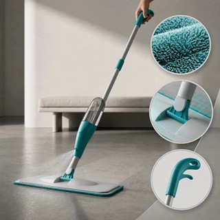 Mop Spray Com Reservatório Esfregão Vassoura Mágica