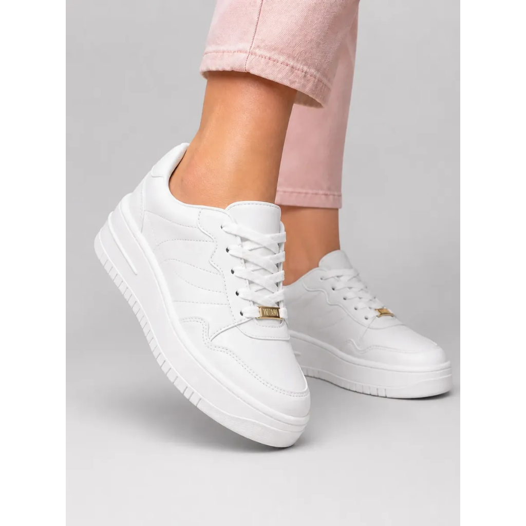 Tênis Vizzano 1389.101 Casual Feminino Plataforma Leve Ultra Conforto Macio Caixa Alta Air Conforto