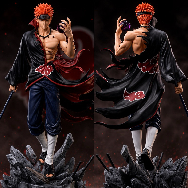 Action Figure Pain Akatsuki Naruto Shippuden 24Cm Naruto Uzumaki Banpresto Original