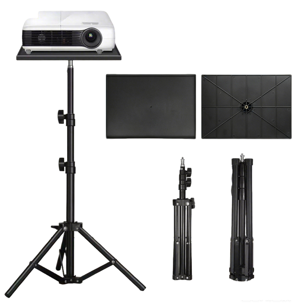Suporte Tripé Altura Ajustável Lorben para Projetor Notebook Capacidade até 20 Kg