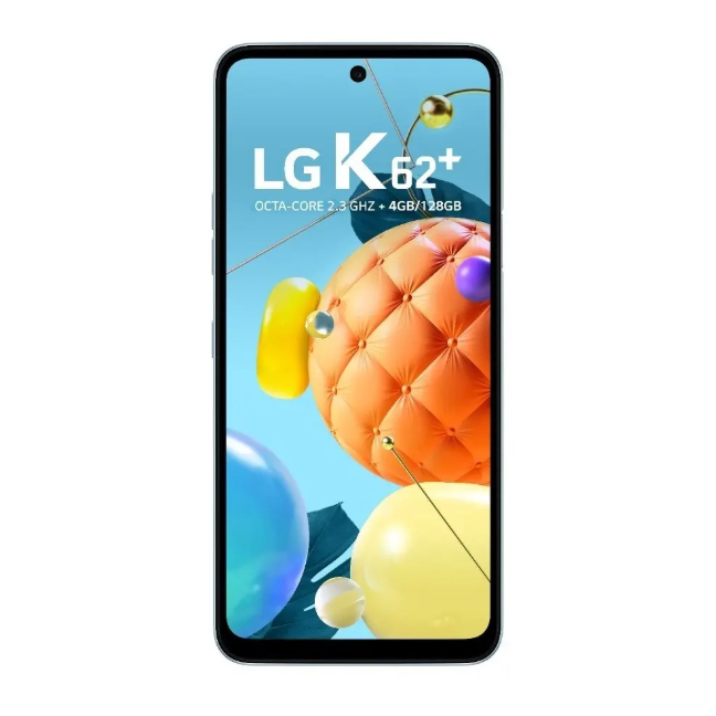 Smartphone LG K62+ 4g 128gb 4gb Ram Tela 6,6 Azul