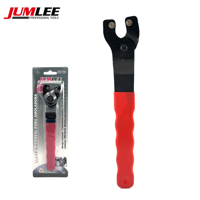Chave Universal para Amoladora Angular JUMLEE Ajustável 4"-9" para Troca de Rebolo