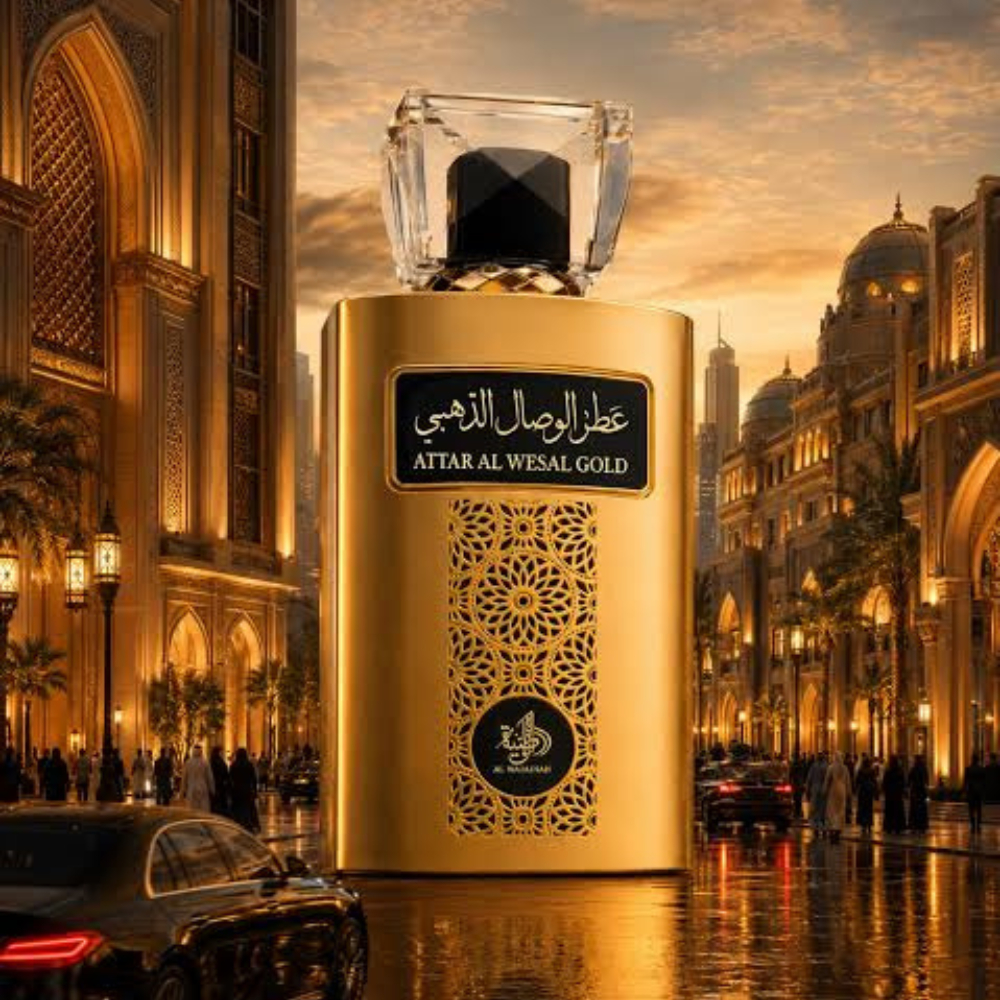 Detalhes do Attar Al Wesal Gold Al Wataniah EDP Perfume Árabe Insp Vibrato