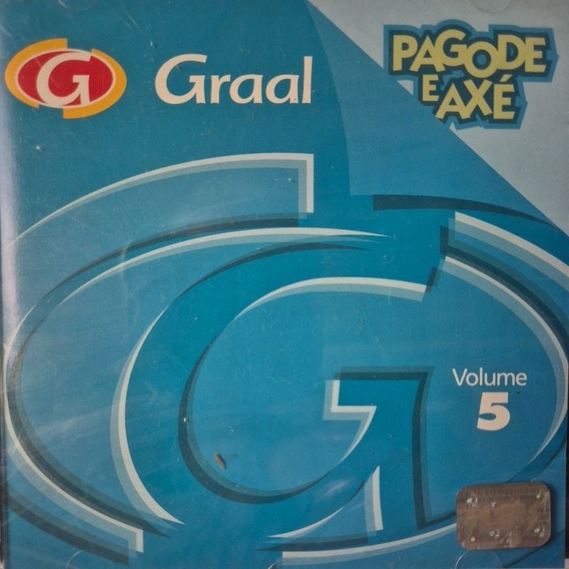 Cd Rede Graal Pagode e Axé Volume 5 - Novo Lacrado