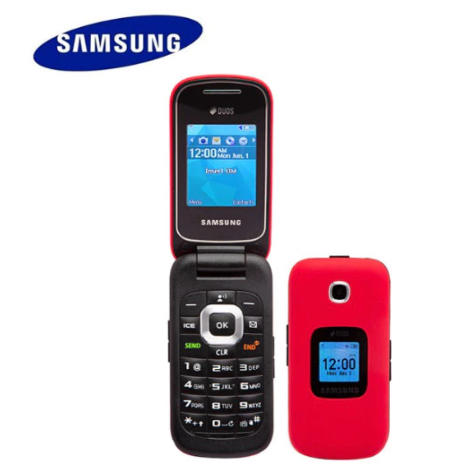 Celular Samsung Flip GM-B311V Original Desbloqueado Rede 3G Vermelho