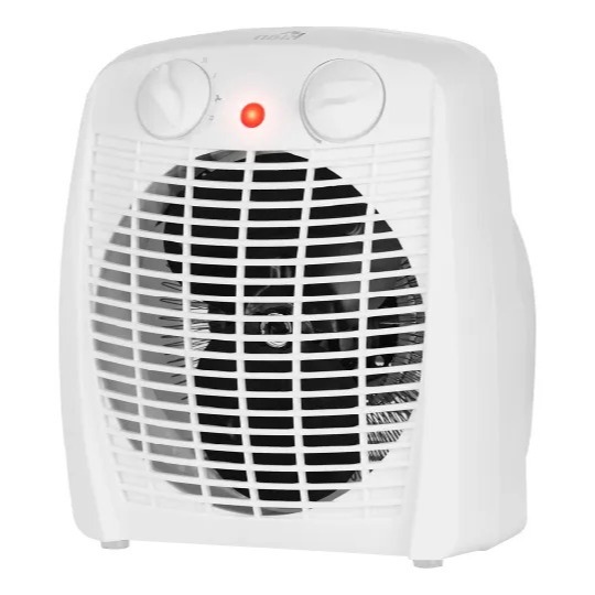 Aquecedor de Ambiente Portátil Elétrico Kian 2 Níveis Branco