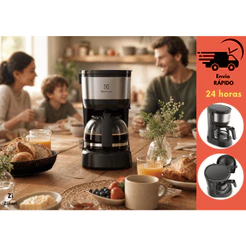 Maquina de Café Cafeteira Elétrica Electrolux 15 Xícaras Efficient Em Inox (ECM10)