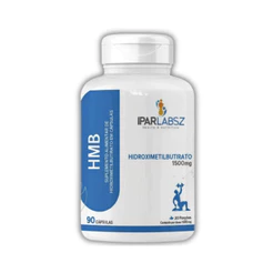 Suplemento Alimentar HMB 90 cápsulas 1500mg - Massa Muscular - Recuperação - IPAR LABSZ