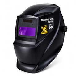 Máscara de Solda SR1 Escurecimento Automático MMA TIG MIG MAG PLASMA - V8 Brasil