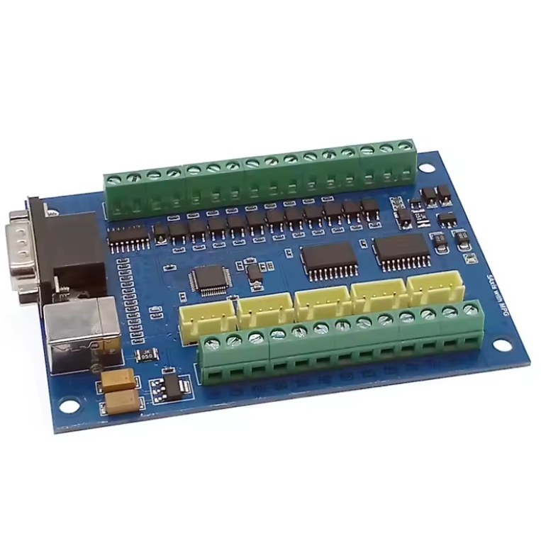 Placa Controladora CNC Mach3 USB 5 Eixos Interface USB Para Router Fresadora Laser Plasma GRBL CNC