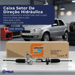 Caixa Direção Hidráulica Fiat Palio Siena Strada Idea Weekend Adventure 2000 A 2020