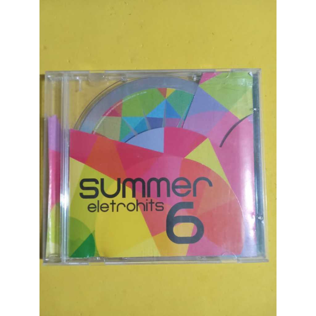 CD SUMMER ELETROHITS 6 - POP DANCE ANOS 2000 - LADY GAGA - DJ MEME - LORENA SIMPSON