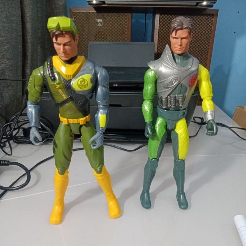 Boneco figura de Ação  Max steel Raridade lote com dois bonecos