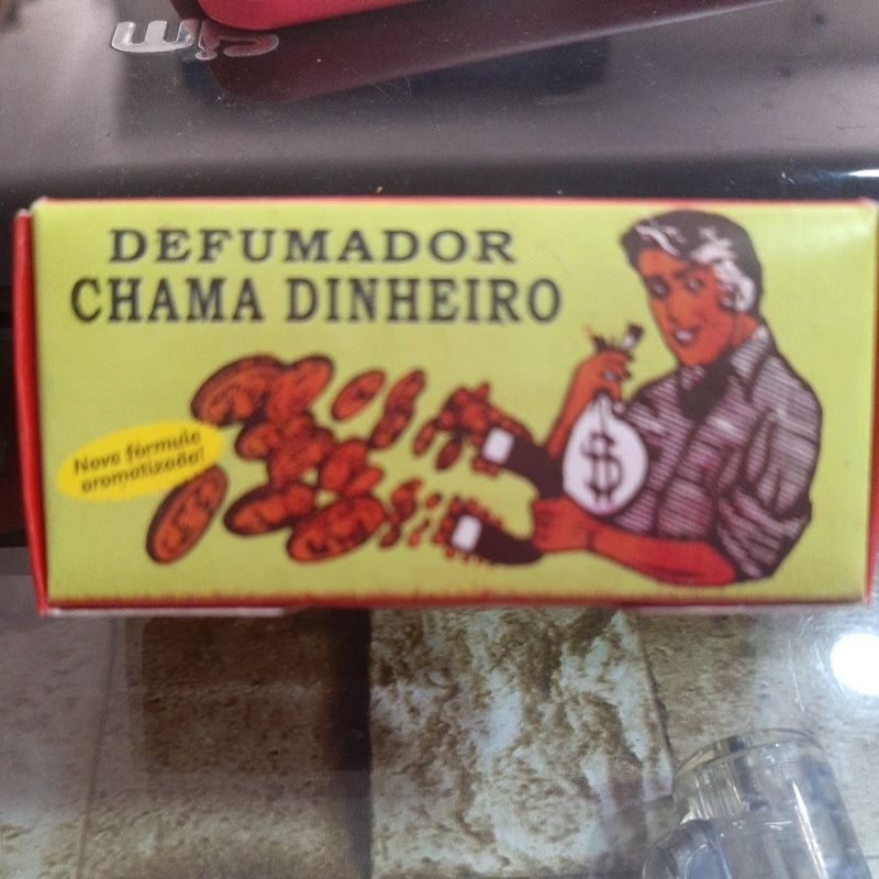 defumador chama dinheiro, nova fórmula aromatizada, para você defumar sua casa e tirar tudo que é de r ruim