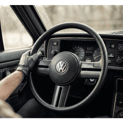 Volante Esportivo Rallye Grafite Voyage Gol G5 G6 G7 fox spacefox crossfox jetta golf