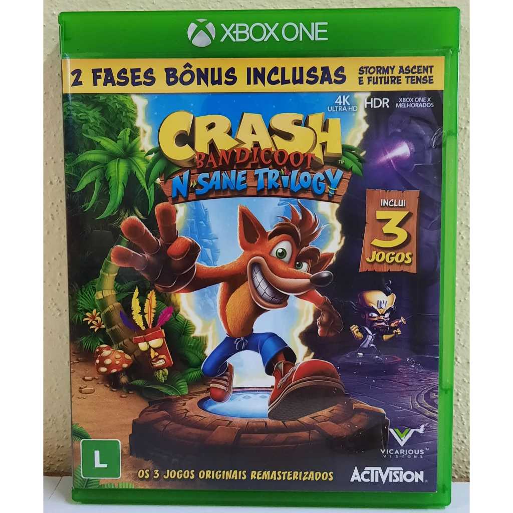 Crash Bandicoot: N. Sane Trilogy - Edição Físico Xbox One