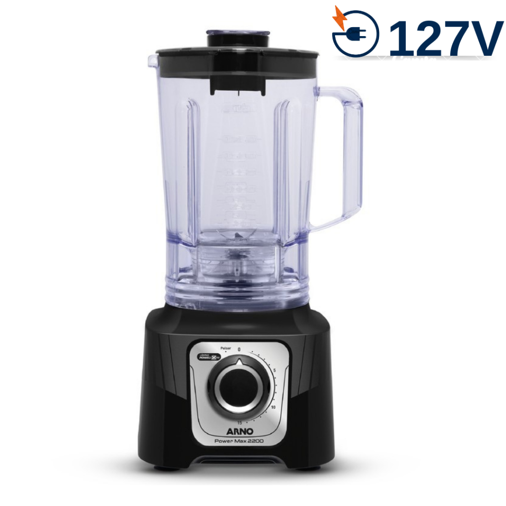 Imagem Liquidificador Arno Power Max LN66 127 V 2200W*  3,1 Litros PR