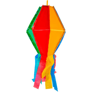 BALAO JUNINO ESPECIAL N.00 / TAM. 9cm mini balão decorativo balão de plástico com TNT