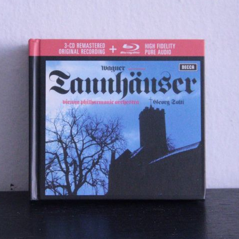 4CDs IMPORTADOS Sir Georg Solti – Wagner: Tannhäuser (Decca 2018) | Versão de Paris / Edição Deluxe Box com Livreto