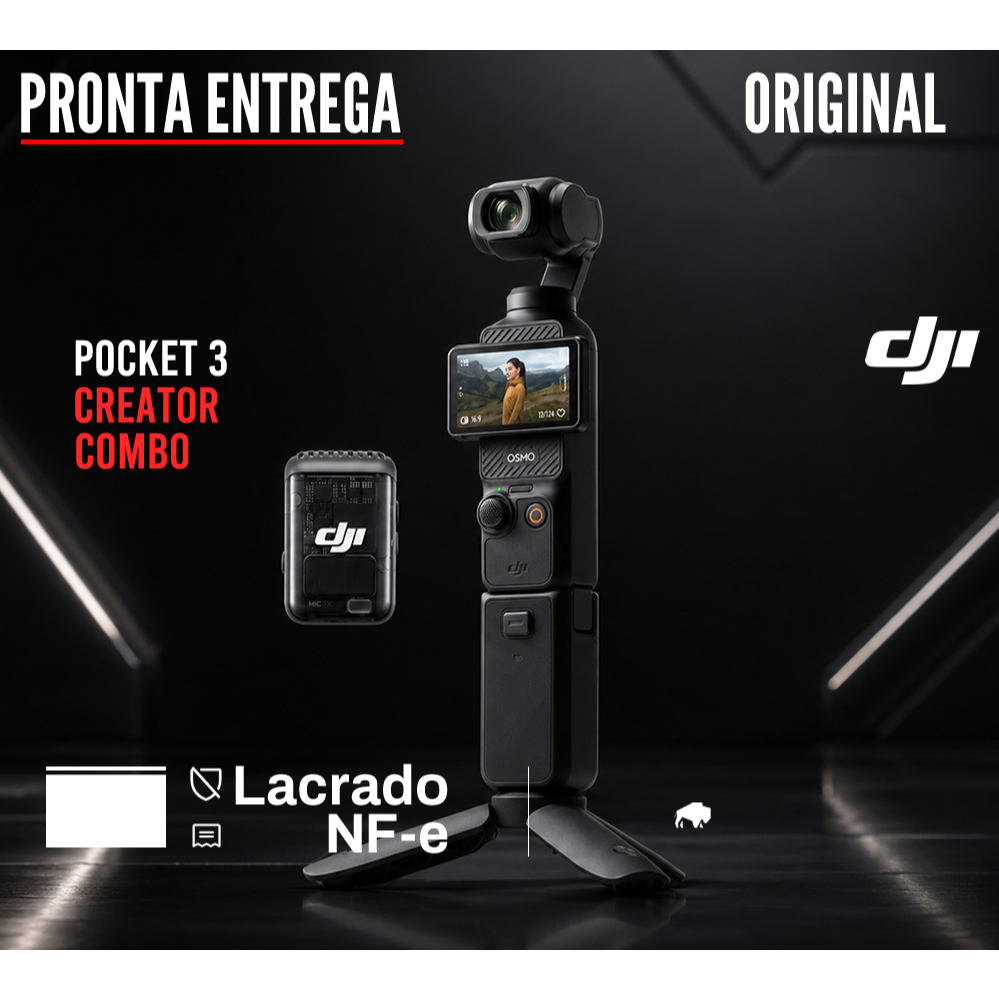 Camera DJI Osmo Pocket 3 Creator Combo 4K/120fps