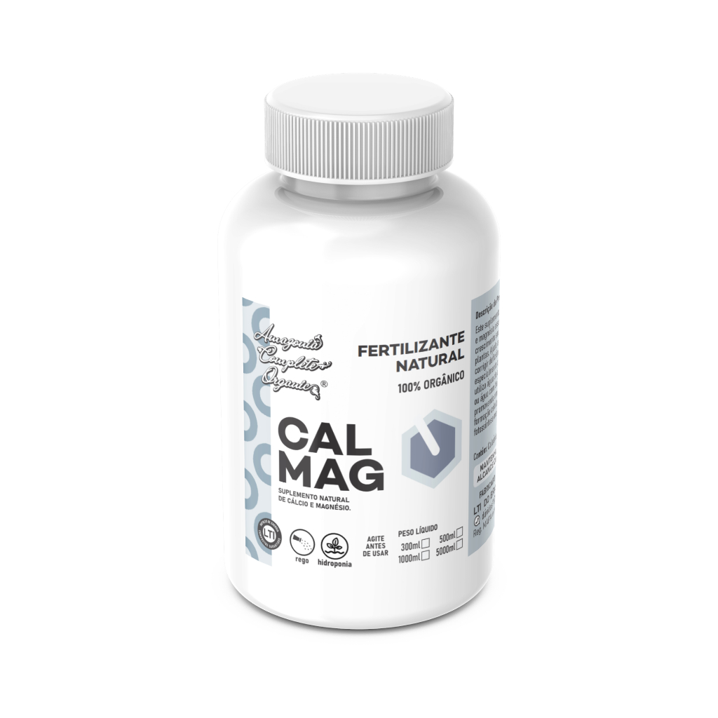 CAL MAG – Suplemento Natural de Cálcio e Magnésio 100% Orgânico