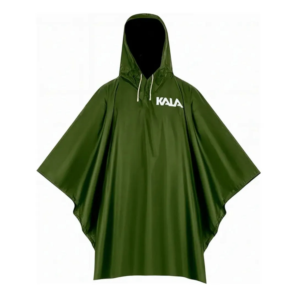 capa de chuva tipo Poncho Impermeável Kala Araguaia - Leve, Resistente e Compacto