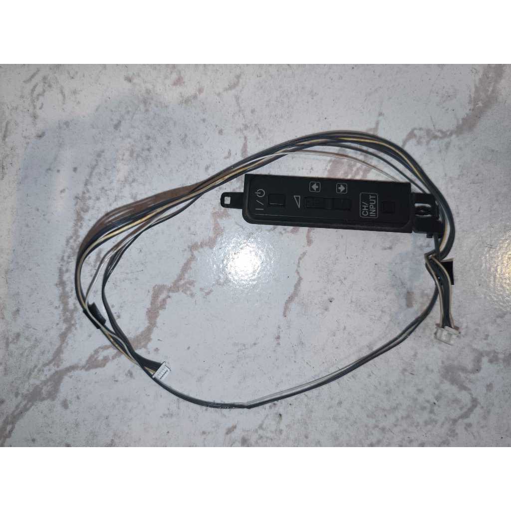Teclado De Funções Para Tv Kdl-40r485a + Cabo Flat