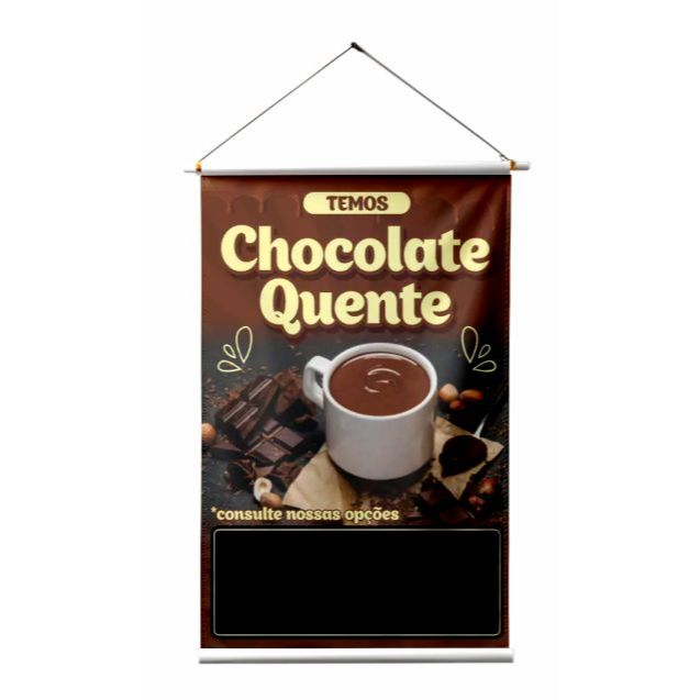 BANNER ARTE PRONTA  -  CHOCOLATE QUENTE