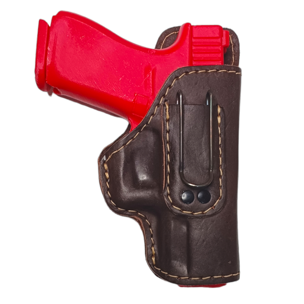 Coldre Couro Velado Pistola Glock Taurus 838c G19 G23 Pt58hc