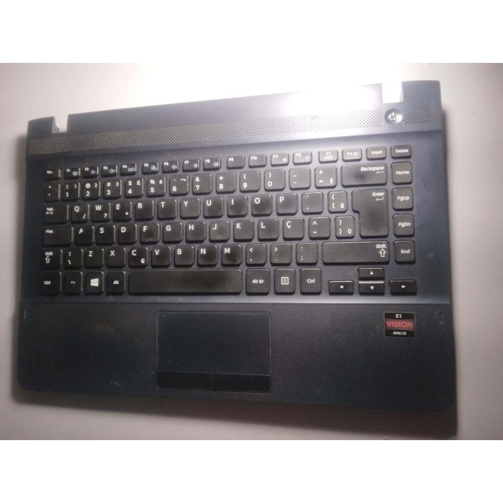 BASE  DO TECLADO COM TECLADO PARA NOTEBOOK SAMSUNG NP275E4E