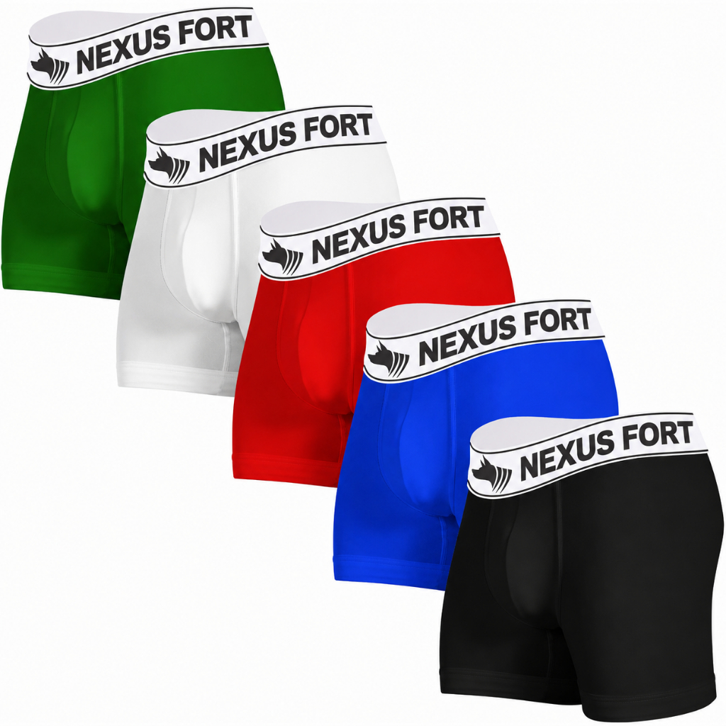 Kit Com 10 Cuecas Plus Size Masculino De Microfibra Extra Grande