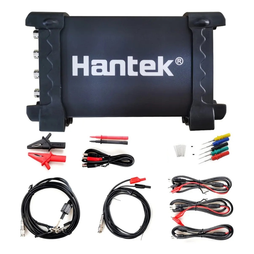 Osciloscópio Automotivo Hantek 6074be 4 Canais 70mhz Usb