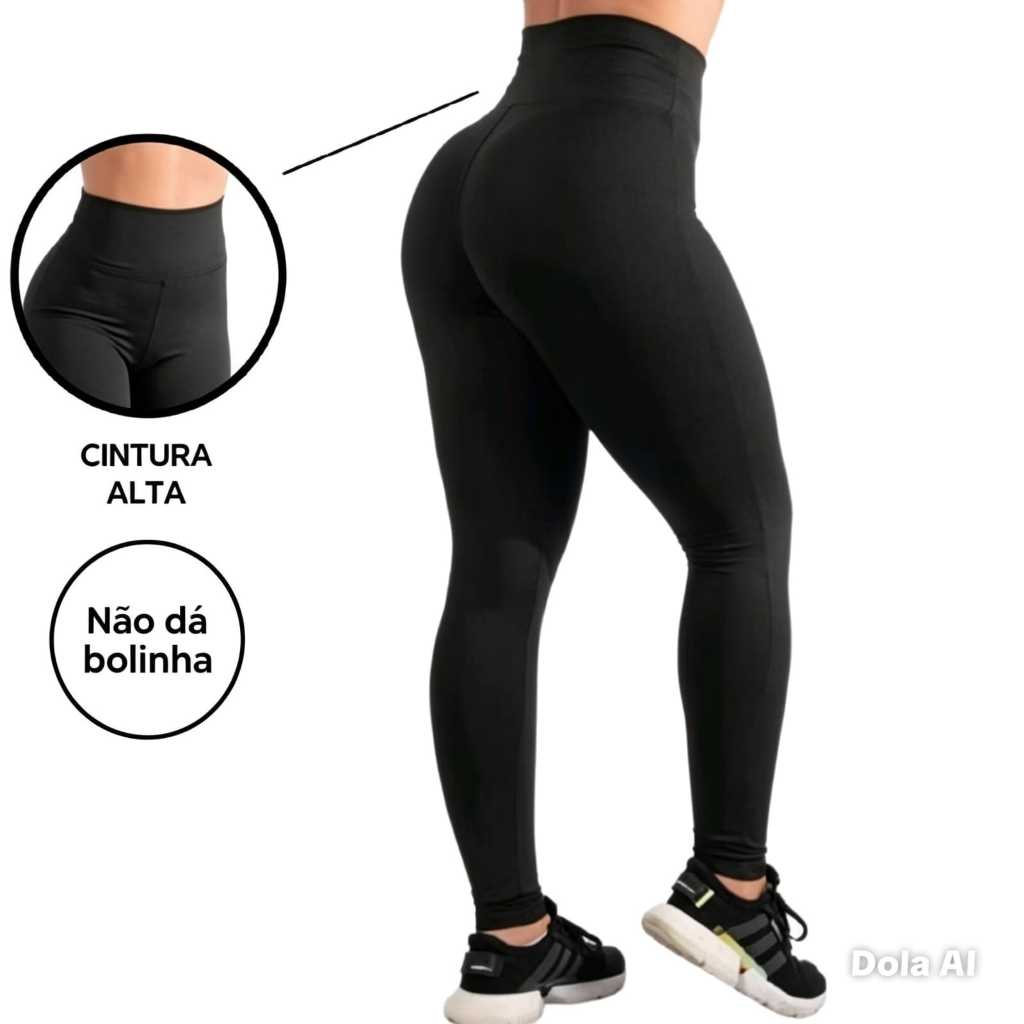 Legging Flanelada Grossa Calça Leg Peluciada Forrada Por Dentro Costurada Reforçada Calça Térmica