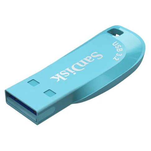 Unidade flash Sandisk Ultra Shift 128gb Usb 3.2 SDCZ410-128g azul claro