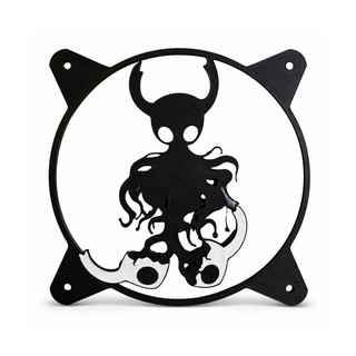 Capa para Ventoinha Fan Water Cooler Grade Fan Hollow Knight 120 mm PC Gamer Acessório Proteção Cooler