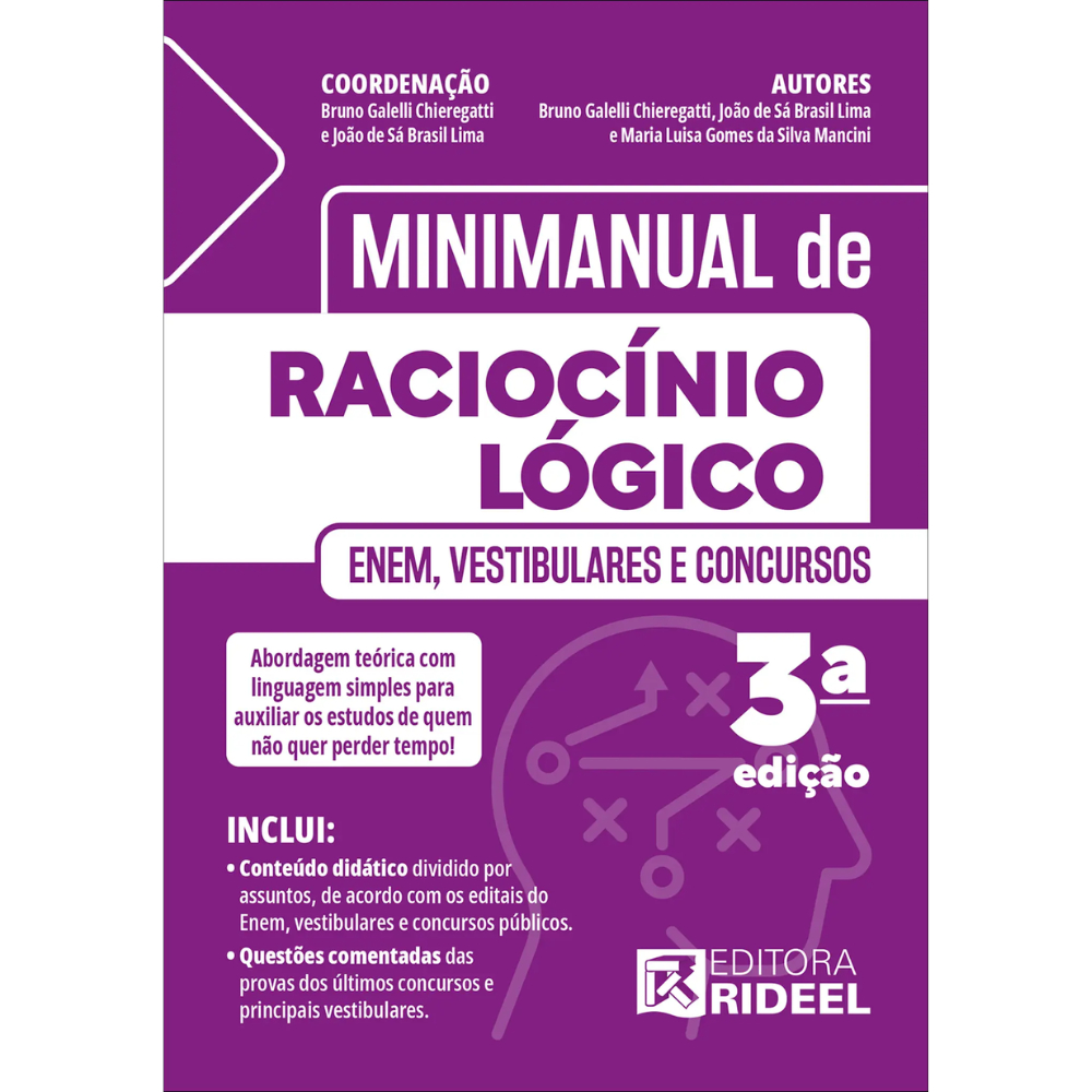 Minimanual de Raciocínio Lógico - Enem, vestibulares e concursos