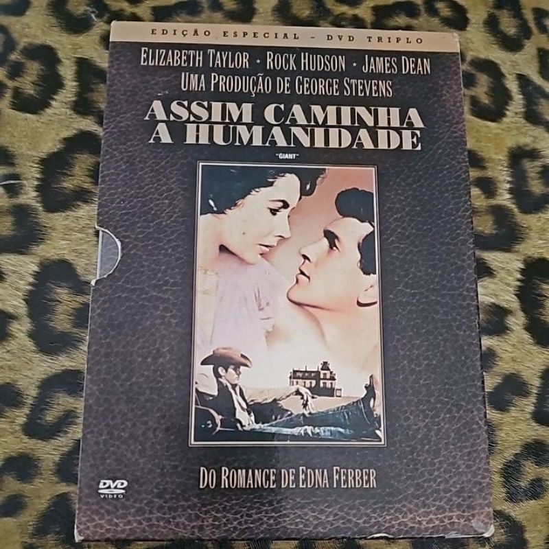 Box DVD 'Assim Caminha a Humanidade' George Stevens (DVD Triplo).