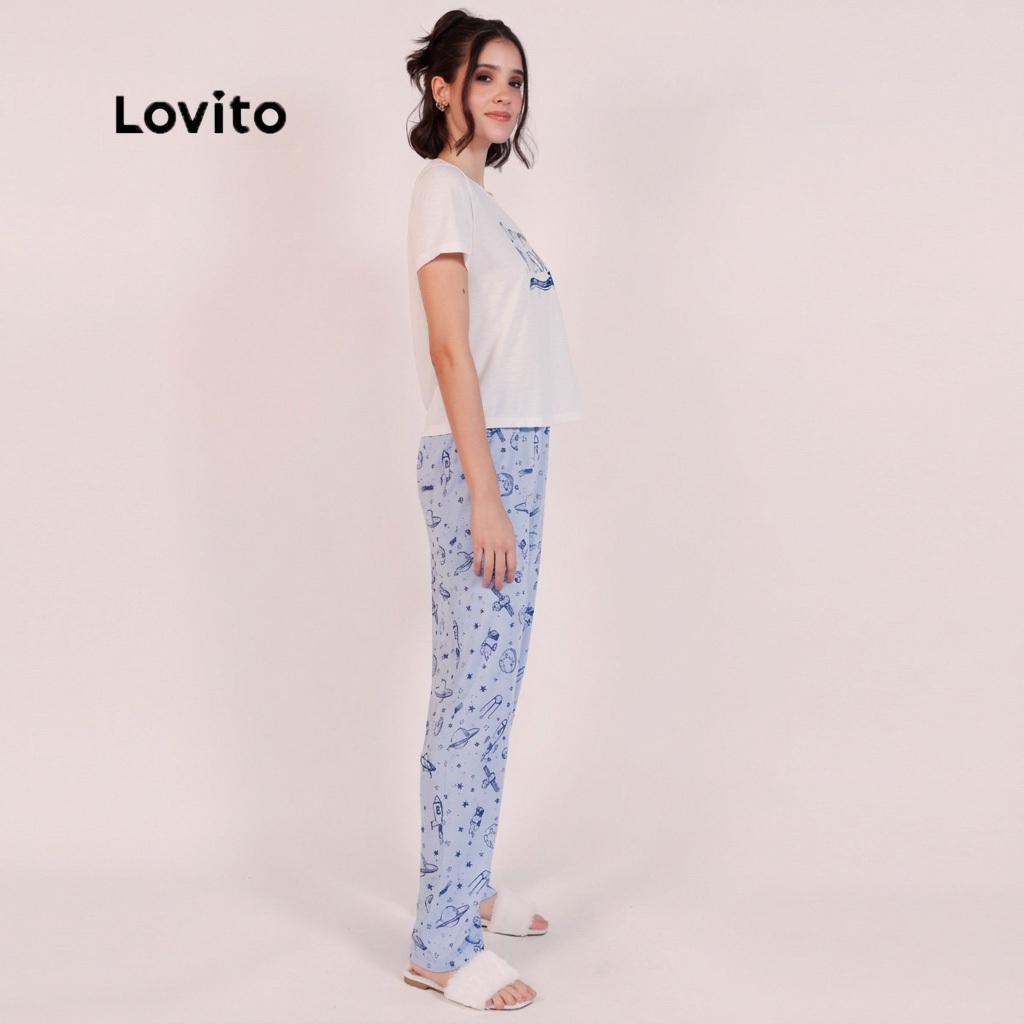 Lovito Conjunto de Pijama Comprido To The Moon And Back PJB17241755