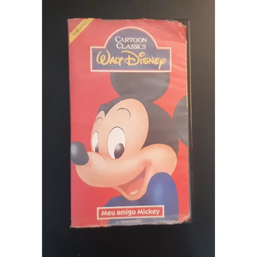 FITA VHS Meu Amigo Mickey - DISNEY - Usado