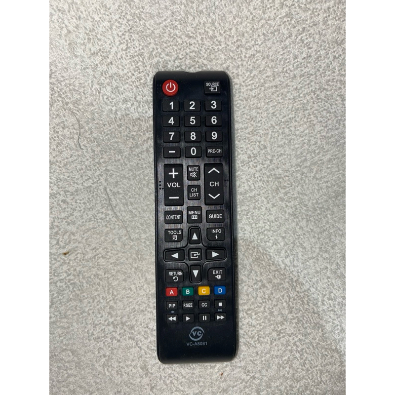 Controle Remoto Universal Samsung com Teclas Macias e Plástico Resistente - Modelo 8008 BN98-06046A