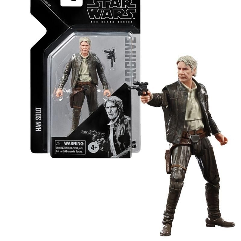 Star Wars Black Series 6 Han Solo Hasbro Boneco Action Figure Kenner importado