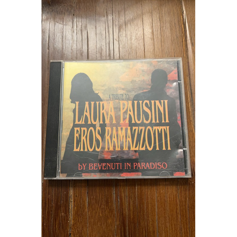 CD A Tribute To Laura Pausini Eros Ramazzotti
