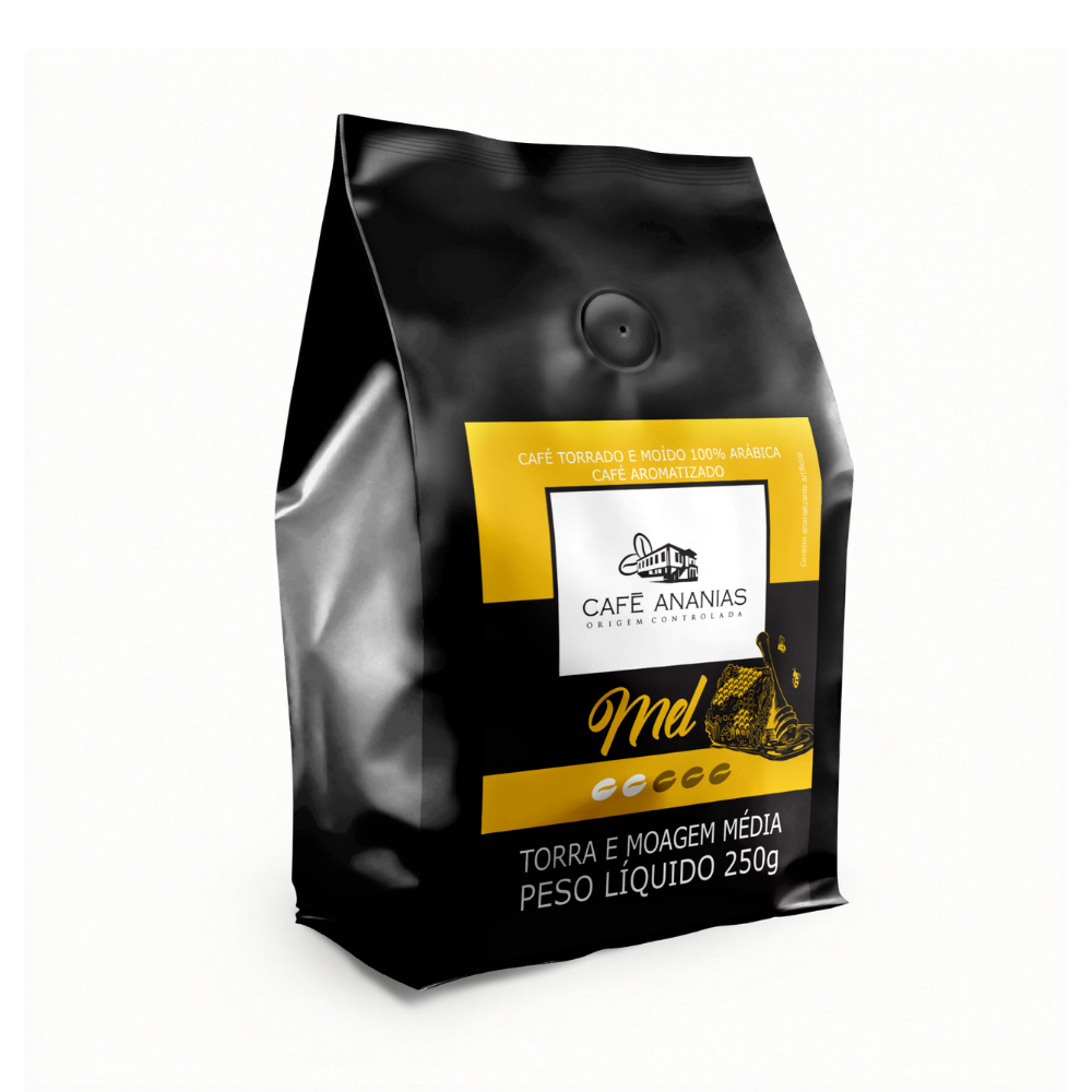 Café Ananias Em Pó Para Coador Aroma Mel 250 gramas