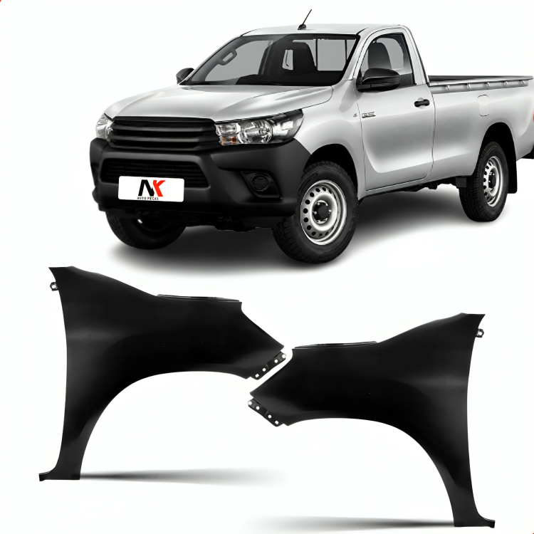 Par/ Un Paralama Dianteiro Pick Up Hilux 2016 2017 2018 A 2025 Novo