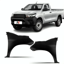 Par/ Un Paralama Dianteiro Pick Up Hilux 2016 2017 2018 A 2025 Novo
