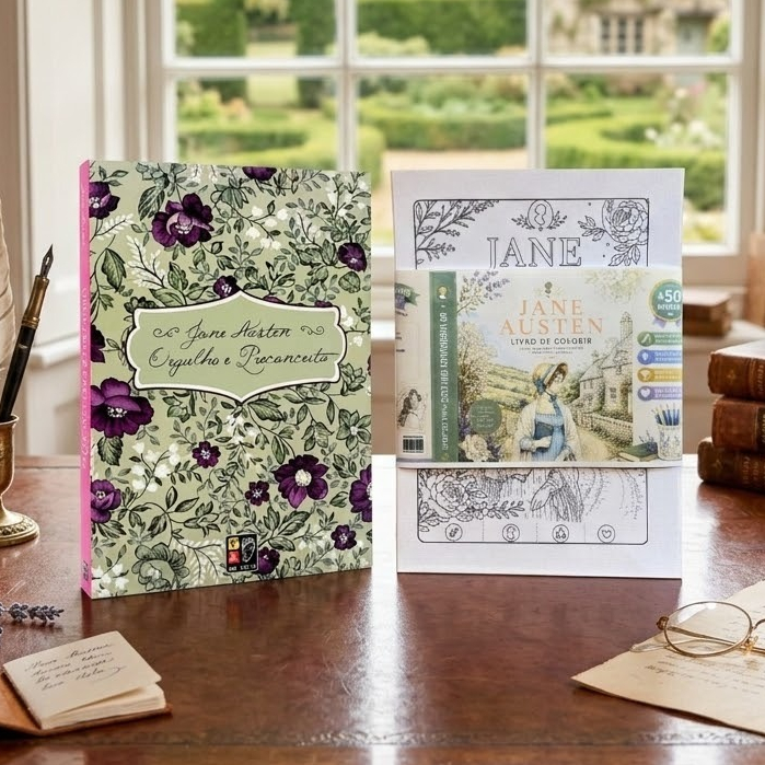 Orgulho e Preconceito Jane Austen Livro Clássico Jane Austen Presente Para Leitores