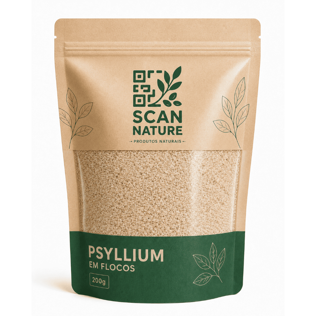 PSYLLIUM Husk 90% Premium – 250g / 500g / 1000g – Fibra Natural em Pó | Alimentação Saudável