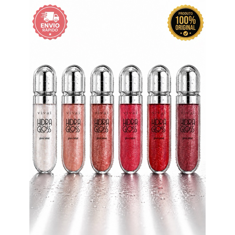Gloss Labial Hidro Gloss Hidratação Intensa Brilho Espelhado Original