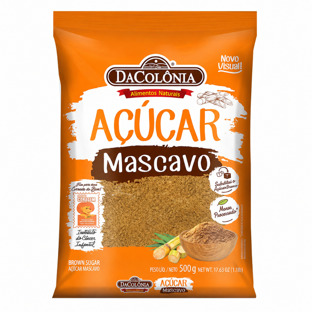 Açúcar Mascavo 500g DaColônia