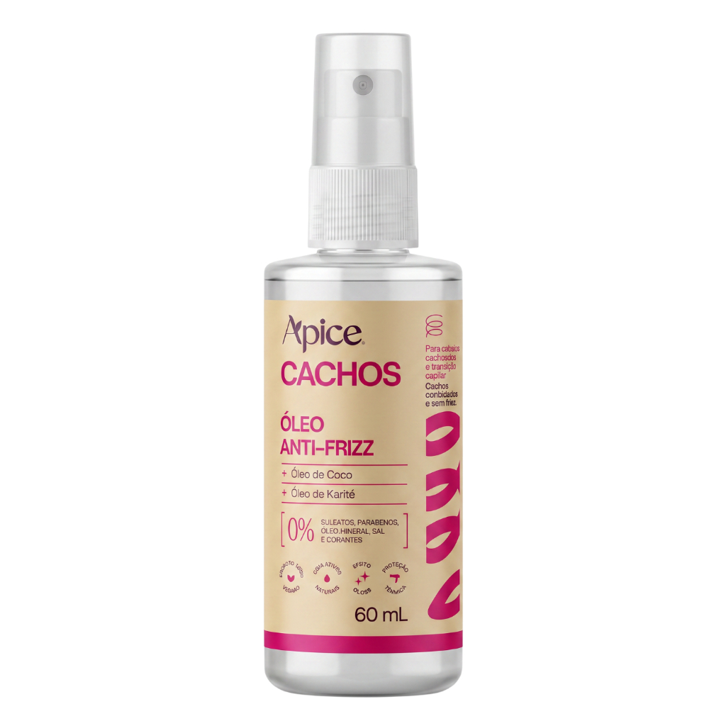 Apice Cachos Óleo Anti-Frizz Capilar 60ml